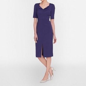 LK Bennett “midnight” fitted dress Size 4